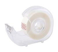 D.RECT INVISIBLE Tape with Tape Dispenser - Transparent & Matte Adhesive Film for Everyday Use - Writable & Copyable Functional & User Friendly - 19 mm x 33 m