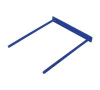 D.RECT Pack of 50 File Clips 115 mm Metal with Plastic Coating Metal Clips Clip Archive Binder Archive Clip