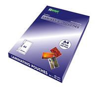 D.RECT | Sheets to Laminate | Laminating Pouches | Glossy | Transparent | Durable Laminated | Office Supplies | Lamination for Long-Lasting Documents | Size A4 | 80 Microns | Pack of 100 Units