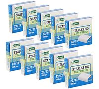 D.RECT Staples 23/13 | Staples for Office Staplers | Stapler Staples | Packaging 10000 Pieces | 10 x 1000 Pieces