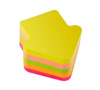 D.RECT Sticky Notes | Set of 1 Pieces | 70x70mm | Sticky Notes | 1x400 a Pad of Sheets | Office Supplies | Neon Color | Arrow Shape