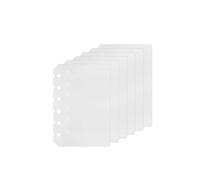 D Ring Binder Accessory Punched Binder Pockets Divider Ruler Tab Index (Divider,A7)
