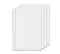 D Ring Binder Accessory Punched Binder Pockets Divider Ruler Tab Index (Pocket,B5)