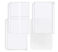 D Ring Binder Accessory Punched Binder Pockets Divider Ruler Tab Index (Pocket Combo,A5)