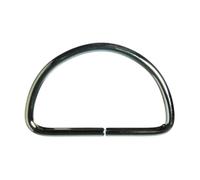 D Ring Curtain TIE Back Bright Nickle Plated Split Metal D Ring 32mm DEE Loop Pack of 10