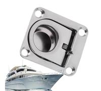 D Ring Lashing Strap Holders, Pull Ring for Boats, Weatherproof Stainless Steel Attachment for Kayak, Yacht, Bridge, Outdoor, Marine Area
