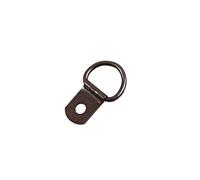 D Ring Picture Hooks Hangers Picture Frame Hanging Hanger Hooks Canvas Wall Hooks Bronze Plated Frame Holder Kit with Fixing Screws 100pc