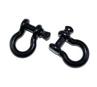 D Ring Shackle 4.75 Ton Durable Towing Recovery Kit for Heavy Duty Applications 2pcs Carbon Steel 3/4in (2 pieces)