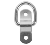 D Ring Tie down Anchor Iron D Shaped Silver Heavy Duty