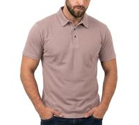 D&S London® Mens Polo Shirt 100% Cotton Short Sleeve Collared T-Shirt - Casual Smart Golf Top, Breathable Regular Fit Mens Clothing, Polo for Men (UK, Alpha, L, Regular, Regular, Lilac)