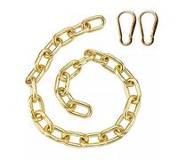 d Safe Chain with 2 ng Hoo Stainless Steel Crowd Control BER for Entrances Pools & Construct Sites 10m Long m Diameter Heavy-Du &