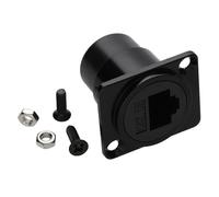 D-Series Chassis or Panel Mount Cat 5e RJ45 Feed Through Module