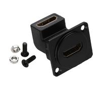 D-Series Chassis or Panel Mount HDMI 90 Degree Feed Through Module