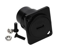 D-Series Chassis or Panel Mount USB C Feed Through Module