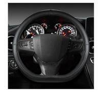 D Shape Car Steering Wheel Cover For Citroen C3 C3-XR 2015-2019 C4 2016-2019 car steering wheel cover(Black)