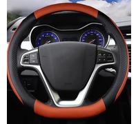 D Shape Car Steering Wheel Cover For Geely Atlas 2016-2021 For Coolray I 2020 2021Auto Accessories(ORANGE)