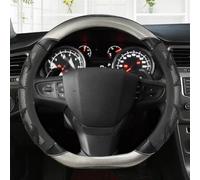 D Shape Car Steering Wheel Cover For Peugeot 408 2014-2019 For Traveller 2016-2019 Auto Accessories(Titanium)