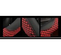 D Shape Car Steering Wheel Cover For Teramont Atlas T-Roc T-cross 2017-2021 Auto Accessories(Blu)