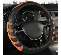 D Shape Car Steering Wheel Cover For Teramont Atlas T-Roc T-cross 2017-2021 Auto Accessories(ORAGE)
