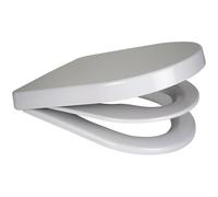 Euroshowers 83080 D Shape Parent and Child Family Multi Potty Training Toilet Seat, White, 360 mm x 449 mm …