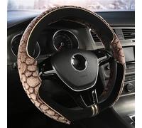 D Shape Steering Wheel Cover Winter Plush for Geely Atlas Emgrand EC7 Coolray Auto Accessories(COFFEE)