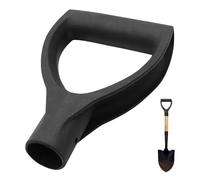 D Shaped Steel Shovel Handle - Replacement Scoop Grip, Digging Shovel Handle, Fork Replacement Scoop Grip | Snow Shovels Handles for Raking Backyard Lawn Patio Farm Landscape Yards