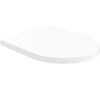 D Shaped Toilet Seat Villeroy and Boch Subway 3.0 374mm Stone White CeramicPlus