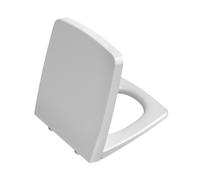 D Shaped Toilet Seat Vitra Metropole 440x365x55mm Glossy White