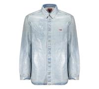 D Simply Overshirt - male - Diesel - Denim Shirts - Blue - S - Shirts S