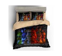 (D, Single?3pcs?) Nights 3d Five At Freddys Bedding Set 3pc Duvet Cover Pillowcase Sizes 4