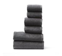 D.Sirez Towels Set 6 Pcs SUPREME LUXURY Towel Set 100% Pure Soft Cotton. 2 X Bath, 2 X Face & 2 X Hand Towels. Highly Absorbent 650 GSM Premium Quality Daily Use Towels.