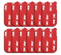 D.SKING 12 Pack Rectangle Sticky Adhesive Replacement Kit, for Magnetic Car Dashboard Phone Mount Base Sticker Parts Double Side Tape Adhesive Pads