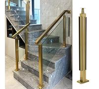 d Stainlesss Railing Post for Deck Stairway & BalconySquare Balustrade System for Pool Porch & Hotel Guardrail Ele Design