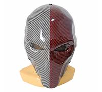 D-Stroke Cosplay Mask GFRP Full Face Mask Halloween Party Costume Mask Props (L)