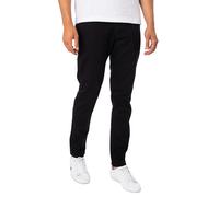 Slim Black Denim Jeans- male- Diesel- Slim Fit Jeans- Black- W31- Jeans W31