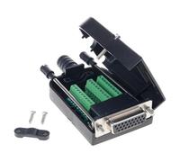 D Sub 26 Pin Solder Less Terminal Block Adapter DB26 Metal Contacts Industrial Module
