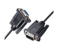 D-sub 9 Pin DB9 Male to Female RS-232 Serial PC Link Communication Cable for Abl-ex M-II Series UPS(1m)