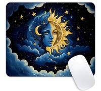 D Sun and Moon Mouse pad Customized Mousepad Non-Slip Rubber Base Mouse Pads for Computers Laptop Office Desk Accessories Mouse pad