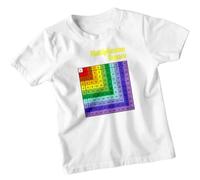 D&T Boys and Girls Multiplication Table National Numeracy Number Day Maths Day Ideas T-Shirt #ND 7-8 Years White