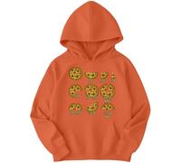 D&T Boys and Girls Pizza Fractions National Numeracy Number Day Maths Day Ideas Jumper Tee for Kids #ND 12-14 Years Orange
