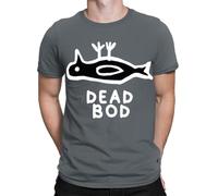 D&T Dead Bod Hull Pongo Humber Save Graffiti Funny Mens Womens T-Shirts Top #TA-56 Charcoal 9-11 Years