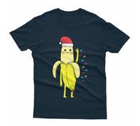 D&T Funny Santa Sarcastic Xmas Gift Ideas Family Matching Christmas T Shirt #MC341 Navy 5XL