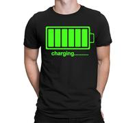 D&T Green Skull & Crossbones Glow in The Dark T-Shirt for Men & Women Soft Cotton Graphic Tee, Ideal for Casual Wear & Gifts #T542 Design 3 Black 7-8 Years
