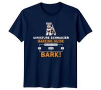 D&T Miniature Schnauzer Barking Guide was that A Noise Yes Maybe No Bark T-Shirt Miniature Schnauzer Dog Owners Birthday Gift for Him and Her