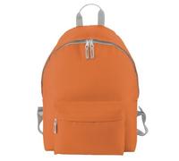 D&T School Backpack WaterProof Back to School, Plain Kids Backpack for Girls and Boys A Unique Rucksack Ideal for School Children Causal Travel School Bags Orange/Graphite Grey O/S