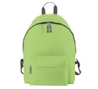 D&T School Backpack WaterProof Back to School, Plain Kids Backpack for Girls and Boys A Unique Rucksack Ideal for School Children Causal Travel School Bags Lime/Graphite O/S