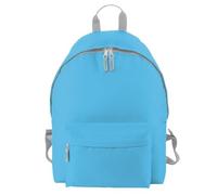 D&T School Backpack WaterProof Back to School, Plain Kids Backpack for Girls and Boys A Unique Rucksack Ideal for School Children Causal Travel School Bags Surf Blue/Graphite Grey O/S