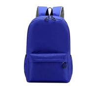 D&T School Backpack WaterProof Back to School, Plain Kids Backpack for Girls and Boys A Unique Rucksack Ideal for School Children Causal Travel School Bags Royal Blue