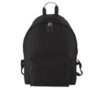 D&T School Backpack WaterProof Back to School, Plain Kids Backpack for Girls and Boys A Unique Rucksack Ideal for School Children Causal Travel School Bags Black/Black O/S