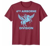 D&T WW2 | Normandy | Airborne | Pegasus Unisex 2XL Burgundy